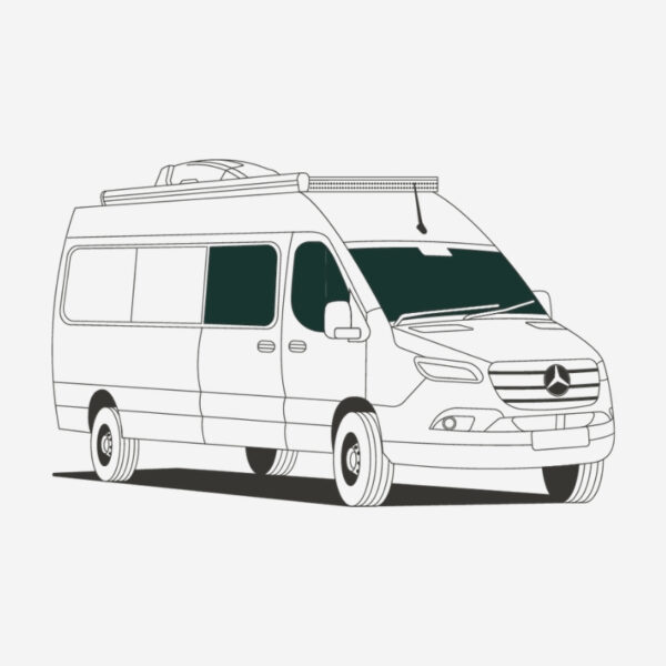 Insulated Privacy Panel Kit - Sprinter