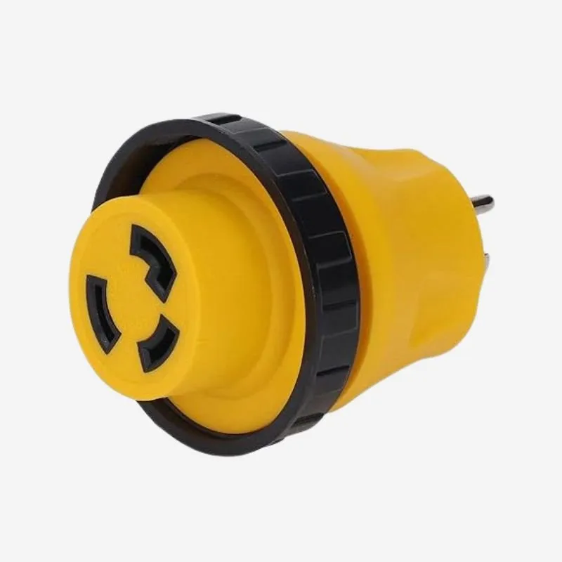 Prise adaptateur 15A mâle à 30A femelle - Verrouillage rotatif – Image 2