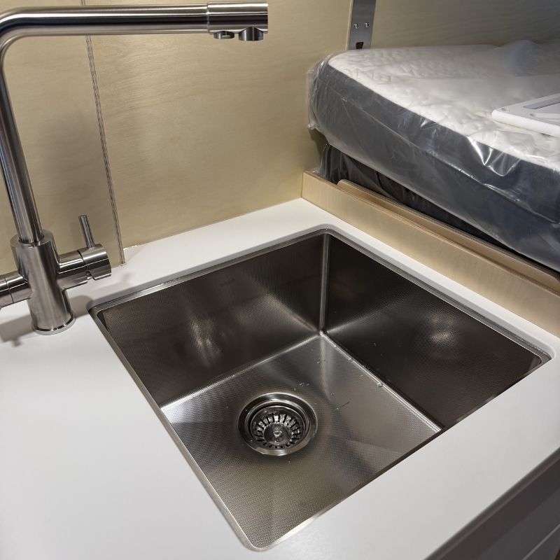 Lavabo - Acier inoxydable – Image 2