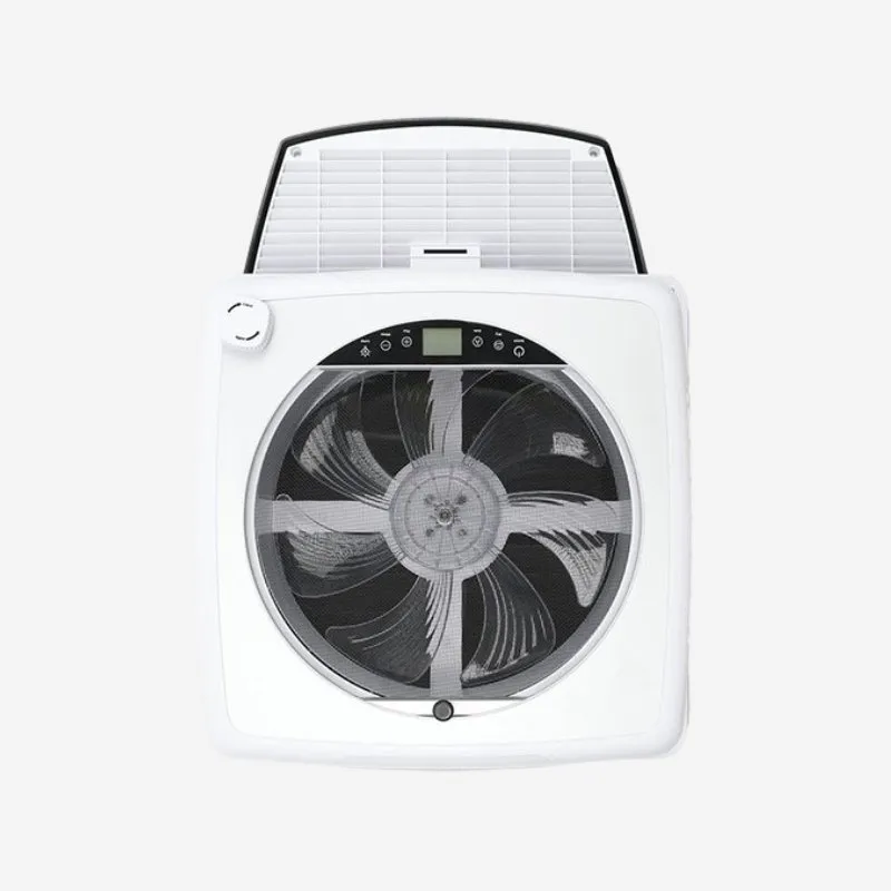 Ventilateur semi-opaque - Noir – Image 2