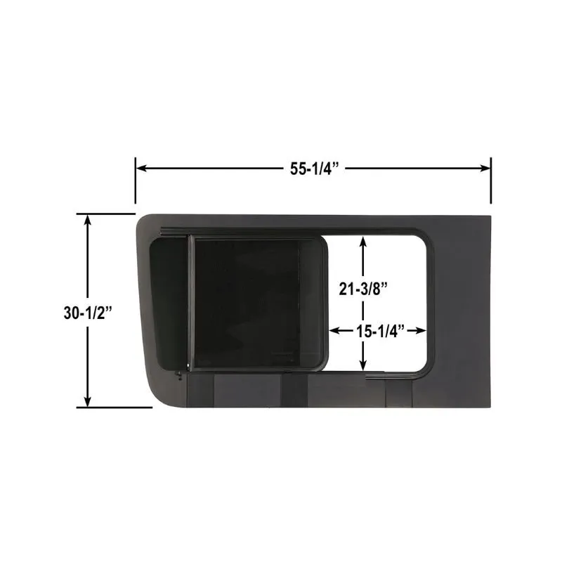 Fenêtre ouvrante pour porte coulissante côté passager - Sprinter – Image 4