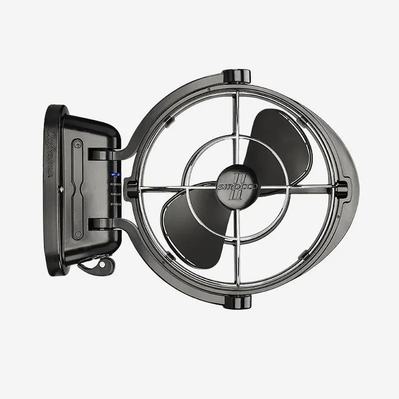Ventilateur Sirocco II - 12/24V Noir – Image 3