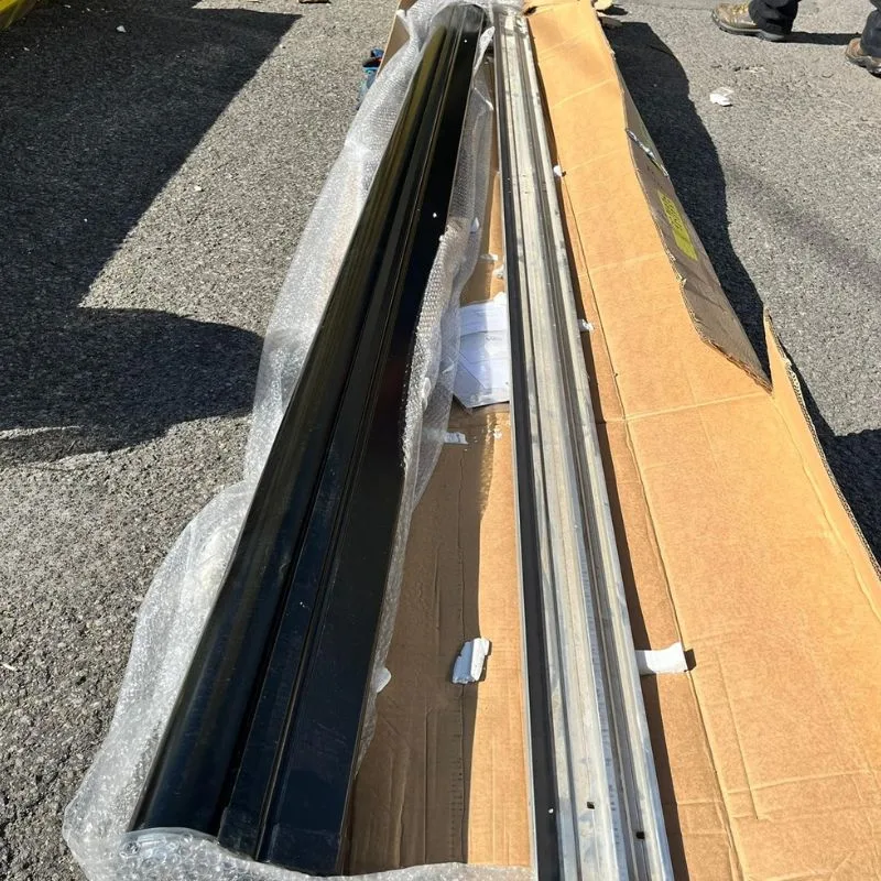 Open Box – 10 ft Black Manual Awning