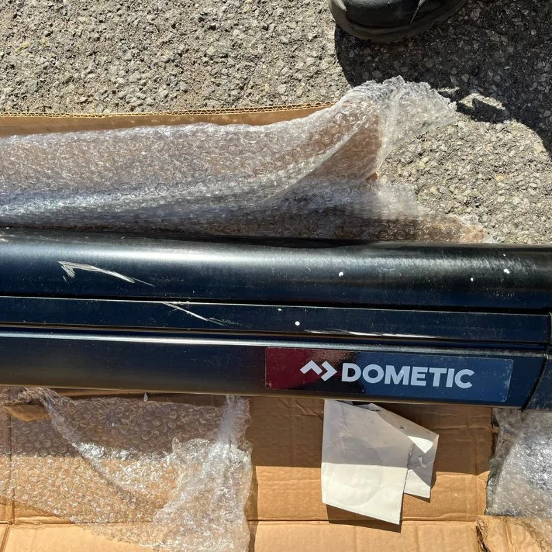 Open Box – 10 ft Black Manual Awning - Image 3