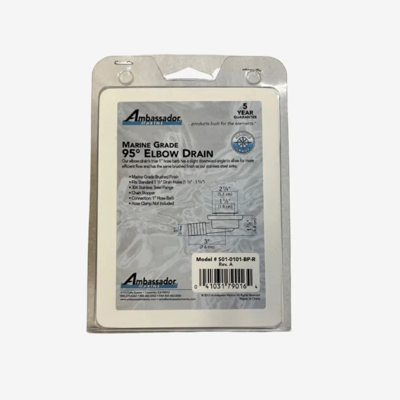 Clearance – 2″ 95° Elbow Drain - Image 2